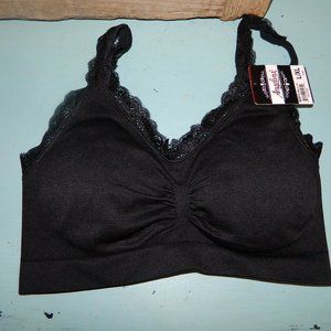 Angelina Black Lace Bra Size L/XL (HH-15)